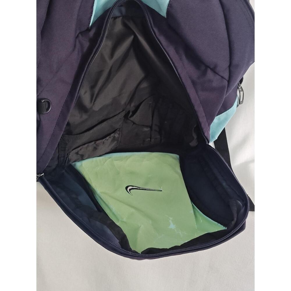 Vintage Nike Sample Backpack Blue BA2389 Nylon Polyester School Work‎ Travel - Picture 10 of 14